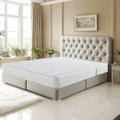Matelas 140x190 Tres Ferme BZ x 15 cm - 5 Zones de Confort - Assise 60 cm - Respirant - Usage Quotidien - MATELAS TECHNO BZ 15><noscript><img width=
