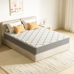 Matelas 160x200,22cm, Fermeté Moyenne, Soutien Parfait,Respirant,Réversible à Deux Faces Utilisables><noscript><img width=