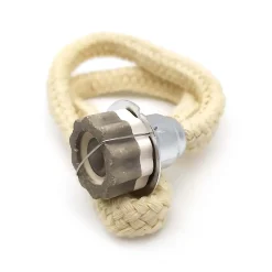 Mamamanuela Mèche de rechange pour grande lampe catalytique 200ml - Compatible toutes marques. Tête en céramique et cordon 100% coton* Désodorisant Et Parfum D'Ambiance