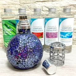 Mamamanuela Mèche de rechange pour grande lampe catalytique 200ml - Compatible toutes marques. Tête en céramique et cordon 100% coton* Désodorisant Et Parfum D'Ambiance