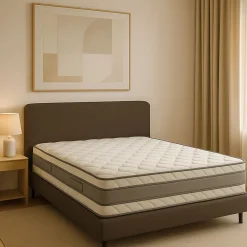 Nuits D'Or Memory Matelas 160x200 Mémoire de Forme Hauteur 21 CM Soutien Très Ferme* Matelas