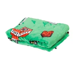 - Couverture motif/style Symboles Multicoloured (150 cm x 110 cm)>MINECRAFT Best