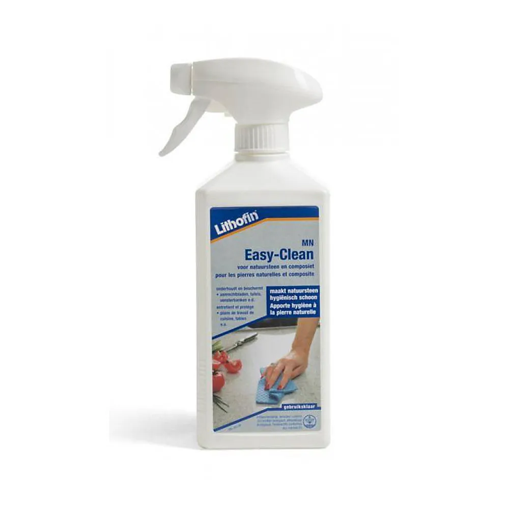 Lithofin MN Easy Clean Spray 500 ml - Entretien quotidien des plans de travail - - 0,5 L - Spray* Nettoyant Et Entretien Pour Sol