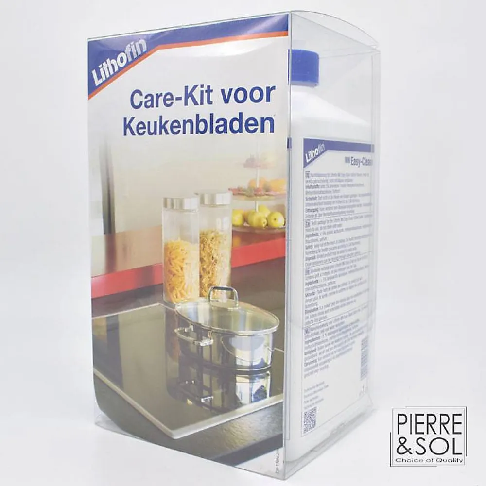 MN Easy-Clean Kitchen Care Set - Set pour l'entretien quotidien des plans de travail de cuisine ->Lithofin Discount
