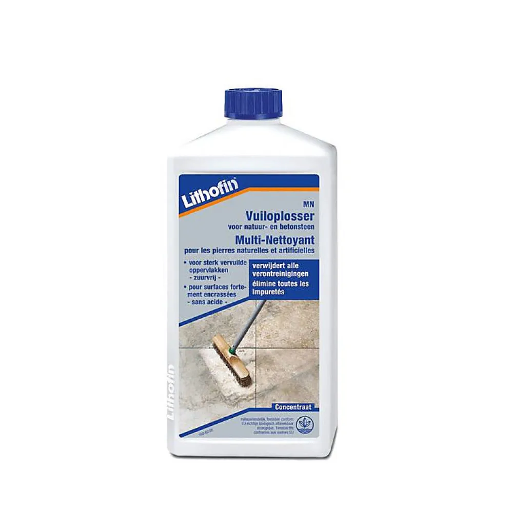 Lithofin MN Multi-Nettoyant - Nettoyant pierre naturelle - - 0,5 L* Nettoyant Et Entretien Pour Sol