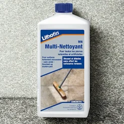 Lithofin MN Multi-Nettoyant - Nettoyant pierre naturelle - - 1 L* Nettoyant Et Entretien Pour Sol