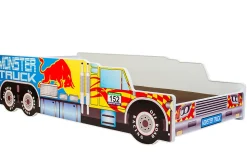 Monster Truck lit simple 160x80 avec matelas>Kobi Outlet
