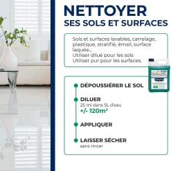Nettoyant assainissant multi-usages senteur pin des landes 5L><noscript><img width=