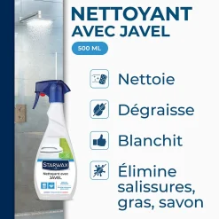 Starwax Nettoyant dégraissant javel 500 ml* Nettoyant Pour Cuisine