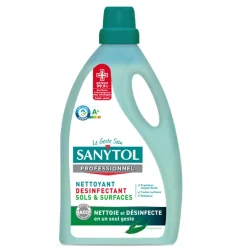 Sanytol Nettoyant désinfectant sols et surfaces eucalyptus 5L* Nettoyant Et Entretien Pour Sol