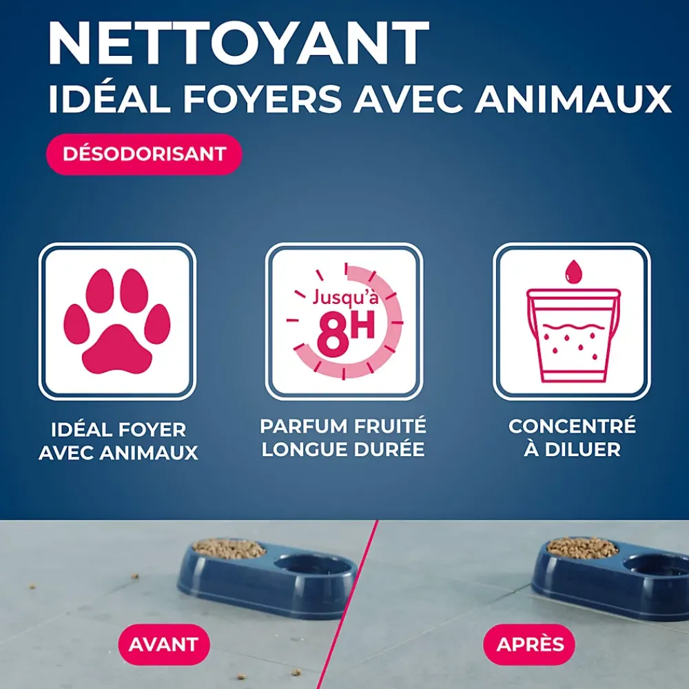 Starwax Nettoyant désinfectant surodorant sols et multi-usages 1L* Nettoyant Et Entretien Pour Sol