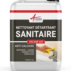 Arcane Industries NETTOYANT DÉTARTRANT SANITAIRES MULTI USAGE - 20 L -* Nettoyant Pour Salle De Bains