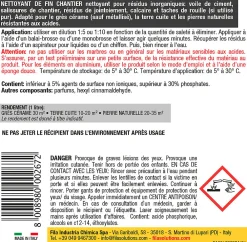 Nettoyant fin de chantier intérieur extérieur 1L><noscript><img width=
