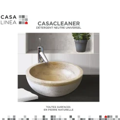 Casa Linéa Nettoyant Pierre Naturelle extérieur et intérieur CASA LINEA 500 Ml* Nettoyant Et Entretien Pour Sol
