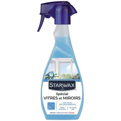 Nettoyant pulvérisateur spécial vitres et miroirs à l'alcool 0,5L>Starwax Discount