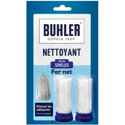 Nettoyant semelle fer à repasser 2x20 g>Buhler Outlet