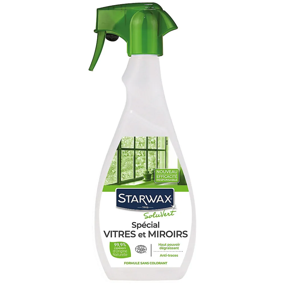 Nettoyant spécial vitres et miroirs SoluVert 0,5L>Starwax Sale