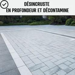 Arcane Industries Nettoyant terrasse professionnel rapide pavé autobloquant pierre béton - 200 L -* Nettoyant Et Entretien Pour Sol