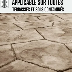 Arcane Industries Nettoyant terrasse professionnel rapide pavé autobloquant pierre béton - 200 L -* Nettoyant Et Entretien Pour Sol