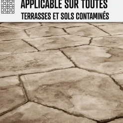 Nettoyant terrasse professionnel rapide pavé autobloquant pierre béton - 5 L -><noscript><img width=