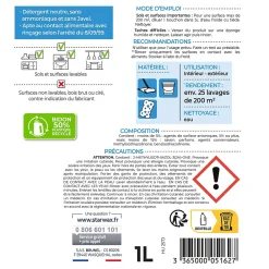 Starwax Nettoyant universel ph neutre multi-usages 1L* Nettoyant Et Entretien Pour Sol