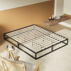 Sleep Lit 120 x 190 cm - Cadre en acier - Lattes en bois><noscript><img width=
