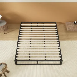 Sleep Lit 140 x 200 cm - Cadre en acier - Lattes en bois><noscript><img width=