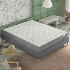 November Sleep Matelas Ressorts Ensachés 140x200 cm GALICE, Accueil Mémoire De Forme, 25 Cm D'épaisseur* Matelas