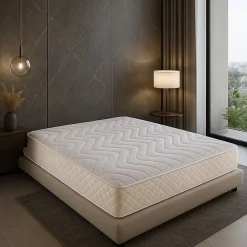 Nuits D'Or matelas face de contact Mémoire de Forme 60 Kg/m3 120x190 x 20 cm Ferme - 5 Zones de Confort - Noyau Aertech+ 35 Kg/m3* Matelas