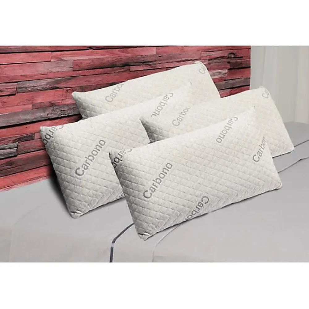 Oreiller - - Carbone - 70 x 40 cm - Fermeté Moyenne - Housse Amovible>Eccox Hot