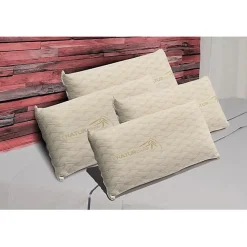 Eccox Oreiller - - Natur Care - 90 x 40 cm - Mousse à mémoire - Housse amovible - Beige* Oreiller Mémoire De Forme