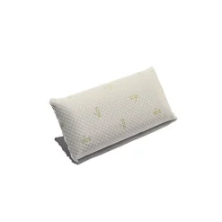Oreiller - - Pack de 2 - Mousse mémoire Soja - 70 x 40 cm - Fermeté moyenne - Ergonomique>Eccox New