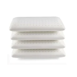 Oreiller - - Pack de 4 - 90x40 cm - Mousse à mémoire - Fermeté moyenne - Anti-acariens>Eccox Sale