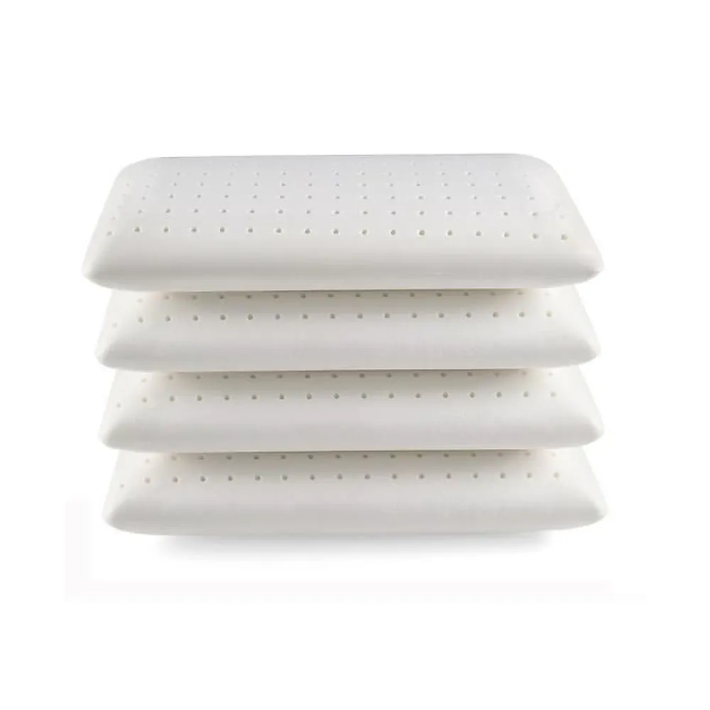 Oreiller - - Pack de 4 - 90x40 cm - Mousse à mémoire - Fermeté moyenne - Anti-acariens>Eccox Sale
