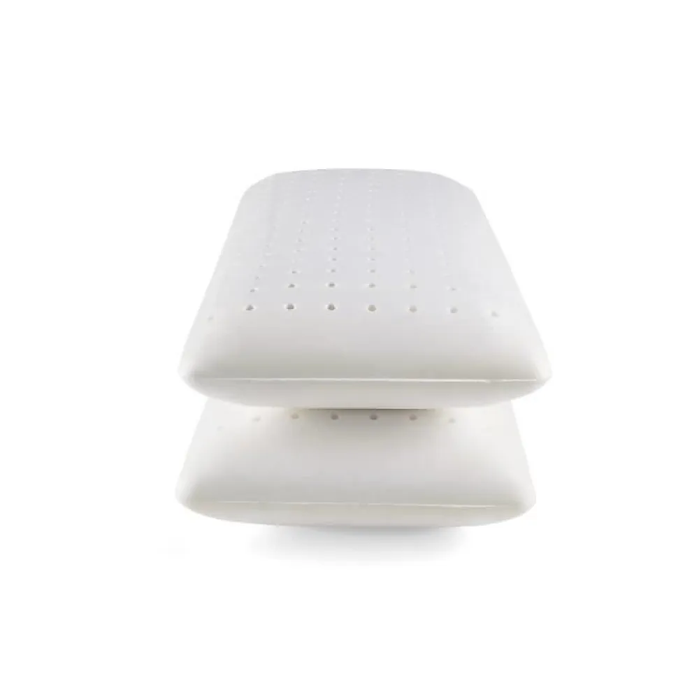 Eccox Oreiller - - Pack de 2 - 90x40 cm - Fermeté Moyenne - Mousse à Mémoire de Forme* Oreiller Mémoire De Forme