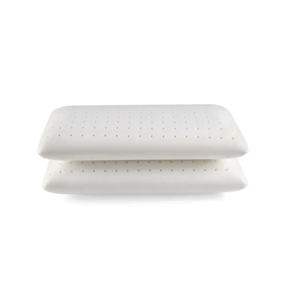 Eccox Oreiller - - Pack de 2 - Mousse à mémoire - 80x40 cm - Fermeté moyenne - Anti-acariens* Oreiller Mémoire De Forme