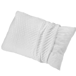 Oreiller à flocons et mémoire de forme (40x60 cm - Blanc)>Toison d'Or Online