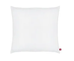Oreiller 60 x 60 cm polyester ferme blanc 700g><noscript><img width=