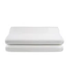 Oreiller Cervical - - Pack de 2 - Mousse à Mémoire - 40x70 cm - Ergonomique - Blanc>Eccox New