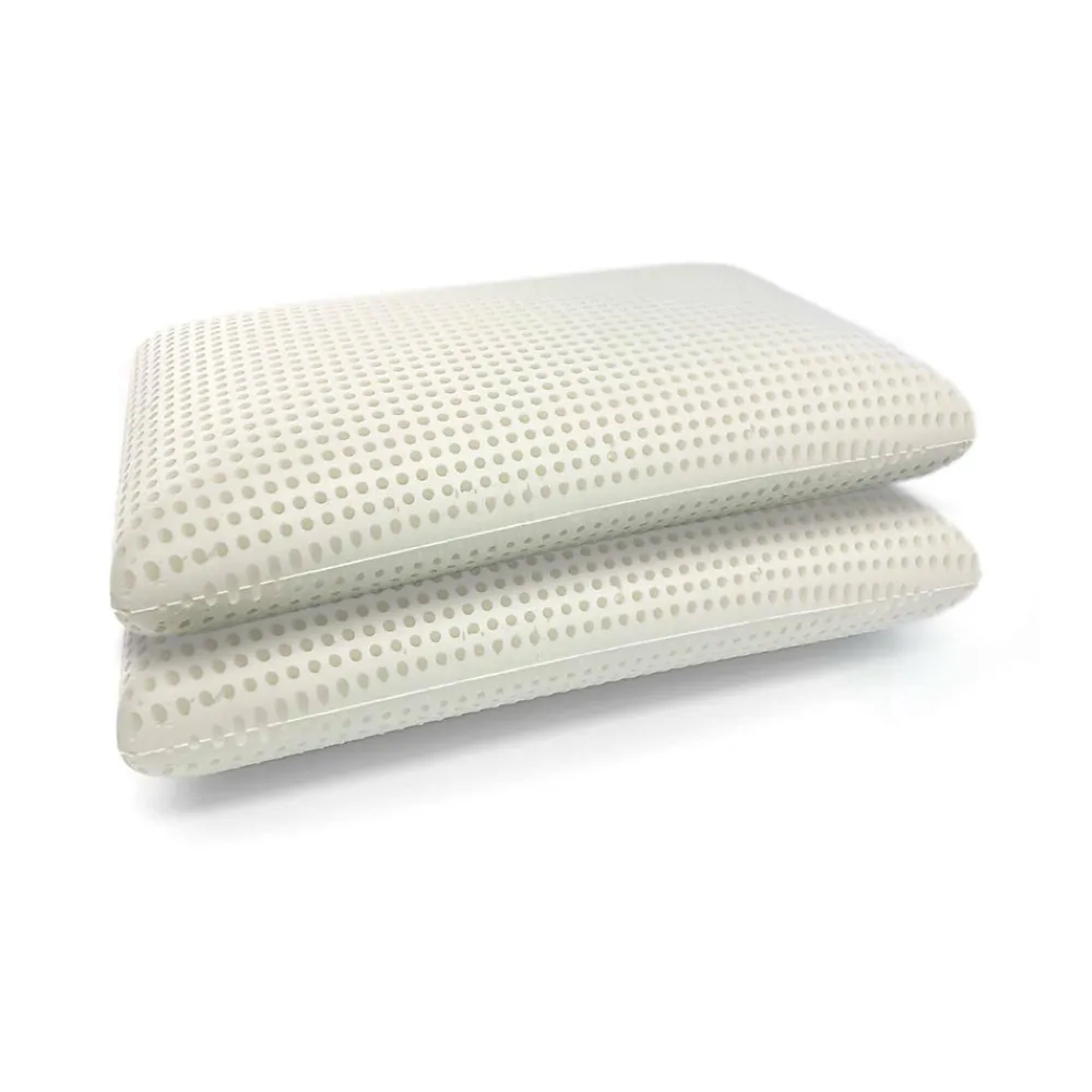 Oreiller Daccardo, coussin "barre de savon" déhoussable en mousse à mémoire de forme 71x41h11 cm, lot de 4>Talamo Italia Sale