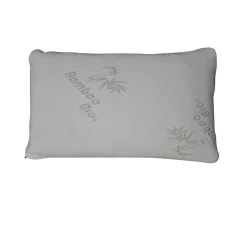 Oreiller de luxe en bambou Queen 50x76cm HG5076BM-blanc><noscript><img width=