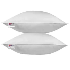 Oreiller en microfibre 80 x 80 cm - lot de 2 -><noscript><img width=