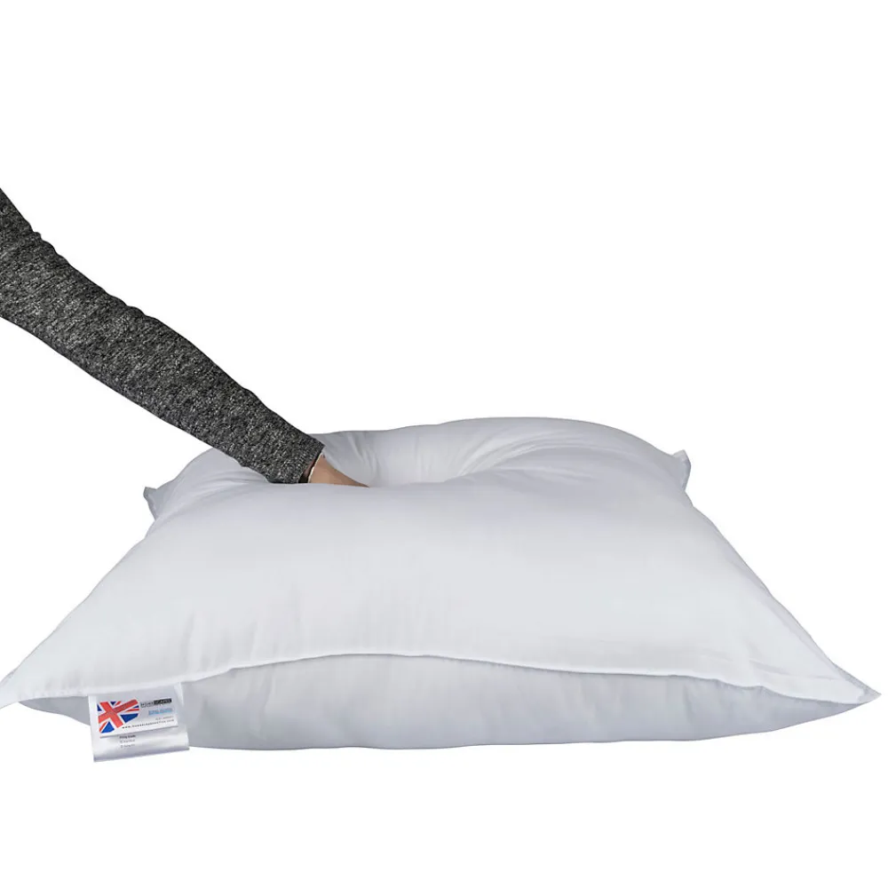Homescapes Oreiller en plumes de canard 80 x 80 cm - lot de 2 -* Oreiller Moelleux