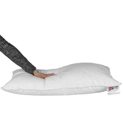 Homescapes Oreiller en plumes et duvet d'oie 40 x 80 cm - lot de 2 -* Oreiller Moelleux