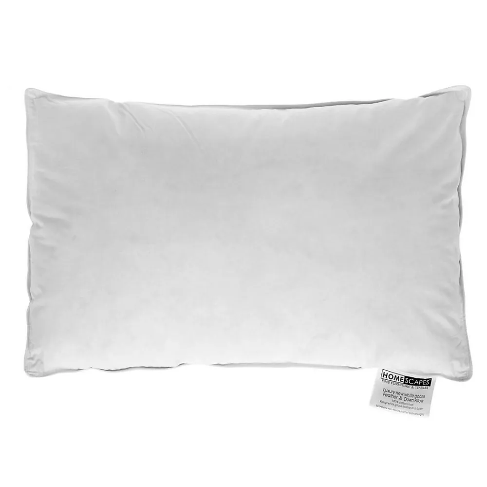 Oreiller enfant en duvet et en plumes d'oie, 40 x 60 cm ->Homescapes Sale