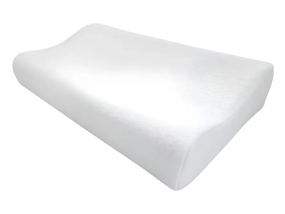Vente-unique Oreiller ergonomique mémoire de forme 30 x 50 cm de YSMÉE - Blanc- SLEEPY* Oreiller Mémoire De Forme