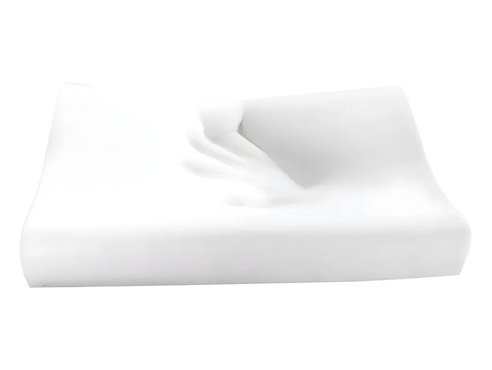Vente-unique Oreiller ergonomique mémoire de forme 30 x 50 cm de YSMÉE - Blanc- SLEEPY* Oreiller Mémoire De Forme