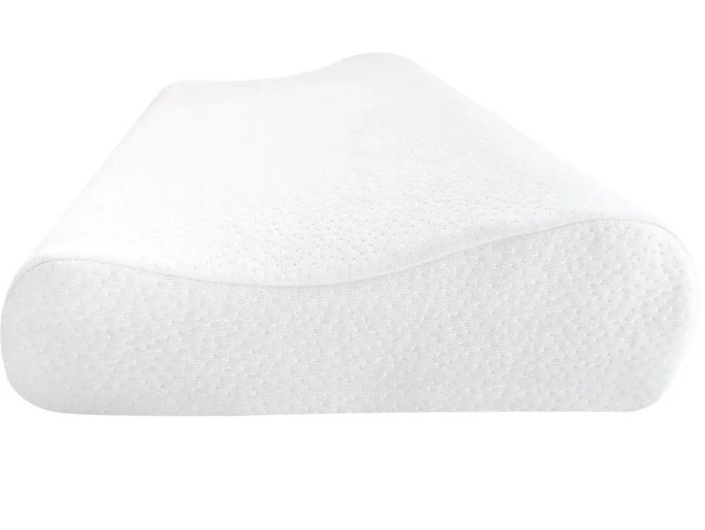 Vente-unique Oreiller ergonomique mémoire de forme 30 x 50 cm de YSMÉE - Blanc- SLEEPY* Oreiller Mémoire De Forme