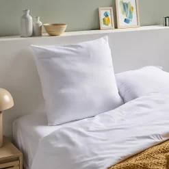 Bleu Calin Oreiller Moelleux 60x60cm ANTI-ACARIENS Traitement Naturel* Oreiller Moelleux