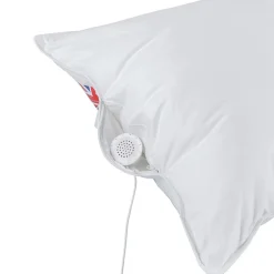 Homescapes Oreiller musical en duvet et en plumes de canard ultra moelleux 50 x 75 cm -* Oreiller Moelleux